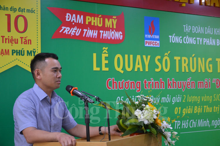 PVFCCo quay số trúng thưởng chương trình “Đạm Phú Mỹ