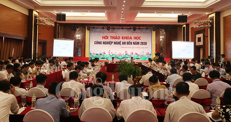 Hội thảo khoa học công nghiệp Nghệ An đến năm 2030: Cần đột phá trong phát triển