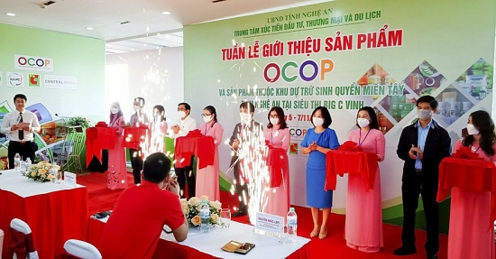 Nghệ An: Đưa sản phẩm OCOP và sản phẩm thuộc Khu dự trữ sinh quyển miền Tây đến người tiêu dùng