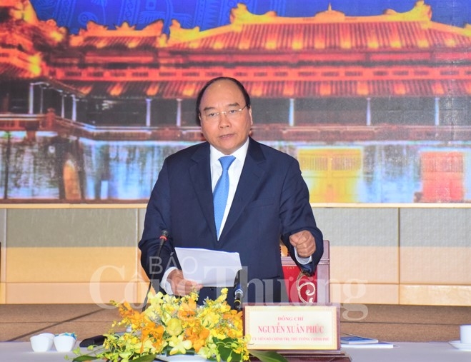 thu tuong du hoi nghi giao ban vung kinh te trong diem mien trung