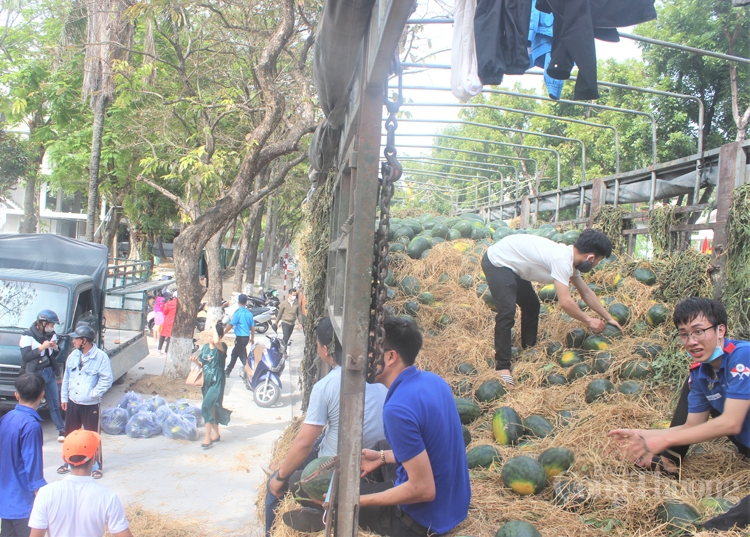 hoi doanh nhan tre thua thien hue ho tro nong dan gia lai ban dua hau