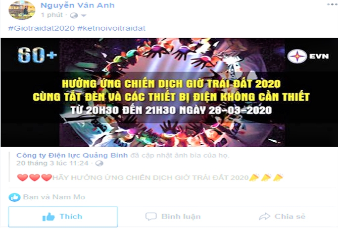 quang binh tuyen truyen gio trai dat 2020 qua hinh thuc truc tuyen mang xa hoi