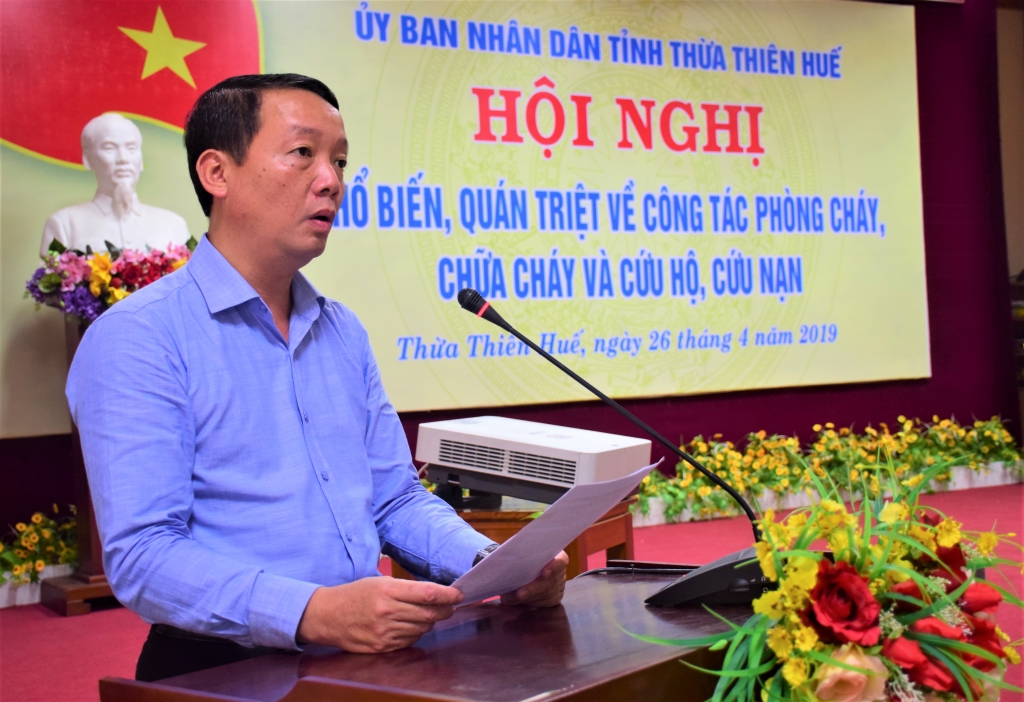 thua thien hue trien khai cong tac phong chay chua chay va cuu ho cuu nan