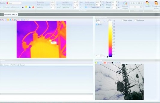 PC Quảng Bình: Hiệu quả việc sử dụng camera nhiệt kiểm tra lưới điện