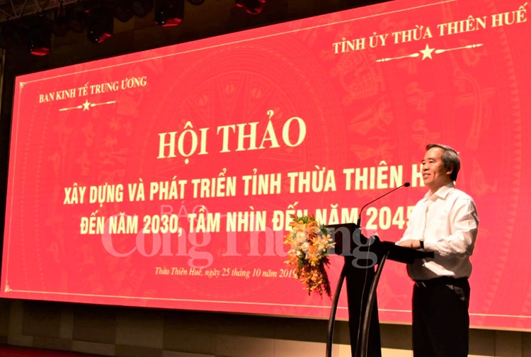 thua thien hue van hoa vua la dong luc vua la nen tang phat trien kinh te