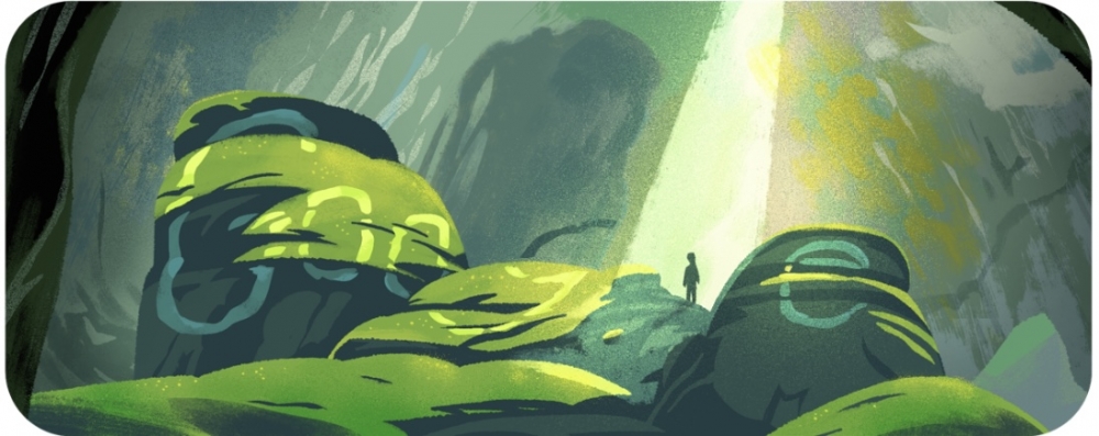 Hang Sơn Đoòng lên Google doodle