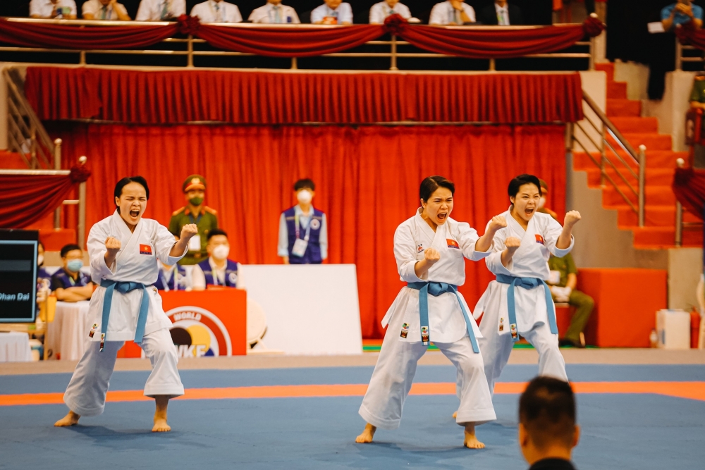 SEA game 31: Karate Việt Nam trở lại ngôi vị số 1 Đông Nam Á