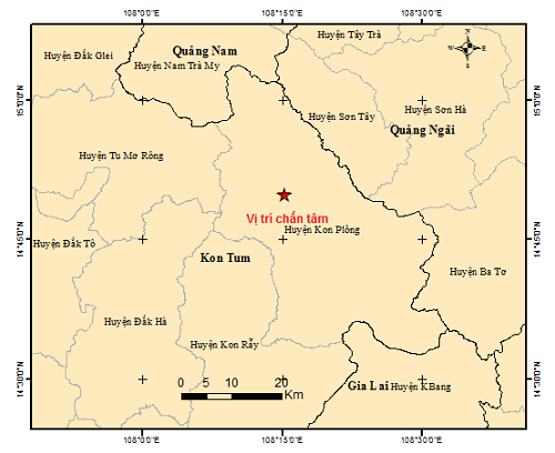 Liên tiếp hàng chục vụ động đất, Kon Tum cần xây dựng phương án ứng phó khẩn cấp