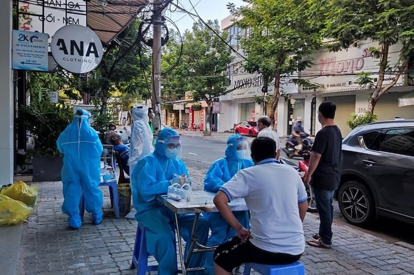 TP. Đà Nẵng trong ngày đầu tiên thực hiện 