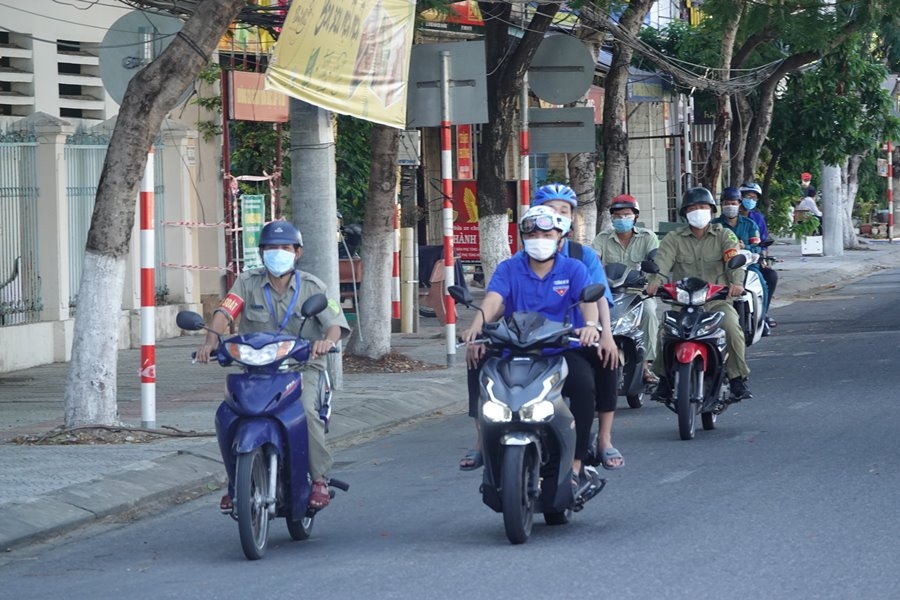 TP. Đà Nẵng trong ngày đầu tiên thực hiện 