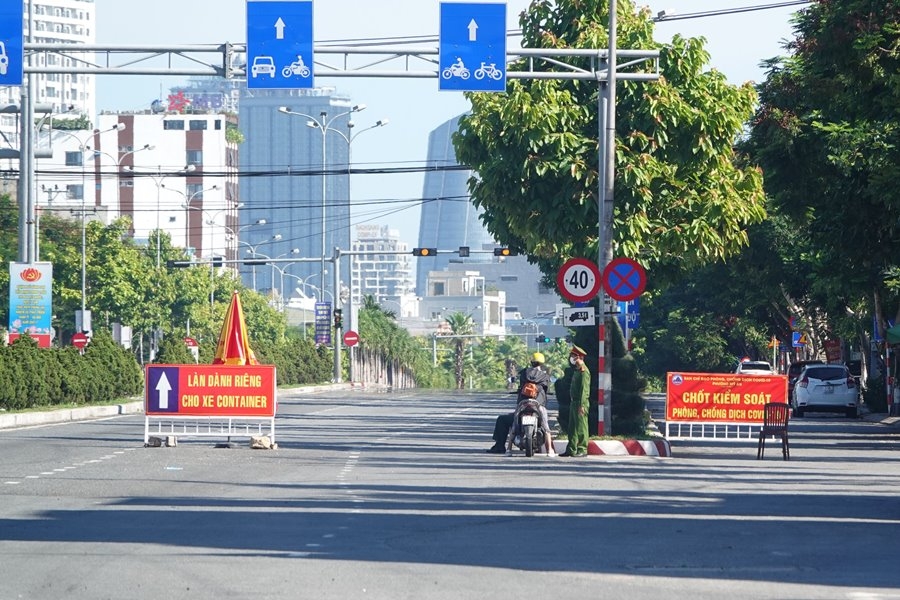 TP. Đà Nẵng trong ngày đầu tiên thực hiện 