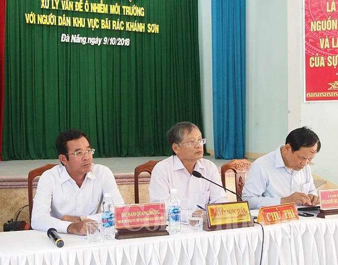 o nhiem bai rac tai da nang no luc tim tieng noi chung giua chinh quyen va nguoi dan