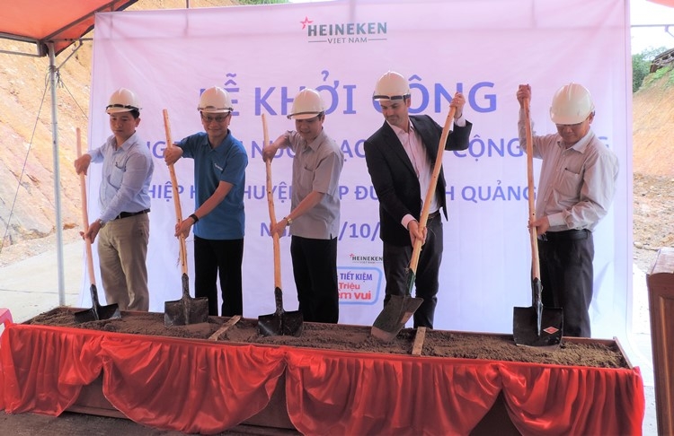 khoi cong cong trinh nuoc sach tai xa mien nui hiep hoa quang nam