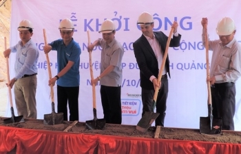 khoi cong cong trinh nuoc sach tai xa mien nui hiep hoa quang nam