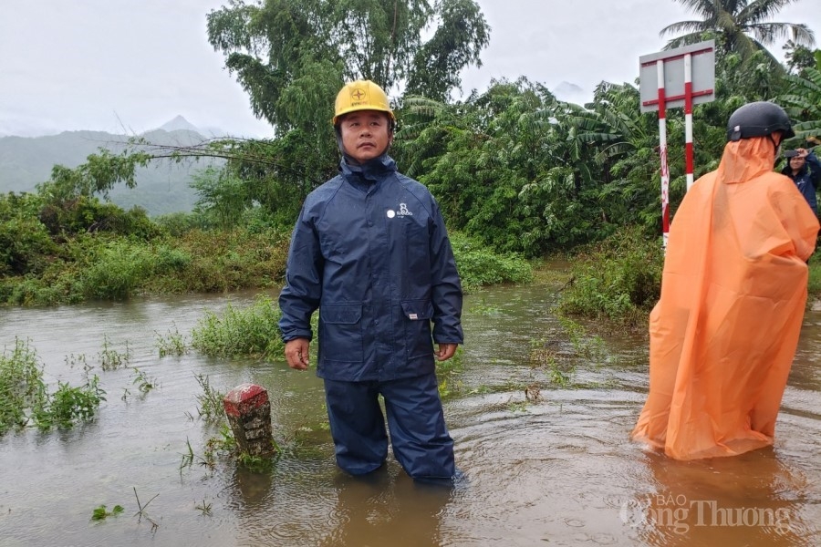 Đà Nẵng: Mưa lớn một số thôn thuộc Hòa Vang bị cô lập, hoa màu bị ngập nước