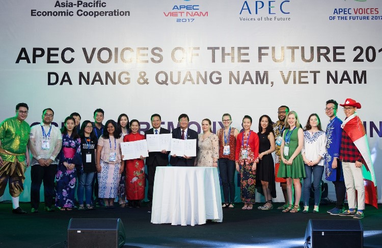 Diễn đàn Tiếng nói tương lai APEC 2017 thông qua Tuyên bố Thanh niên 2017