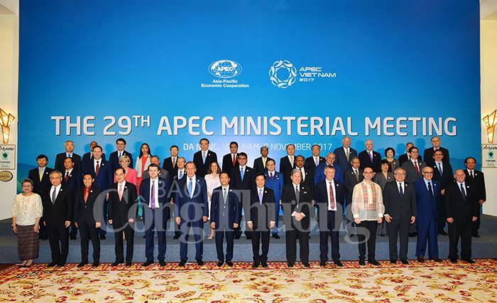 Tuyên bố chung Hội nghị Liên Bộ trưởng Ngoại giao – Kinh tế APEC 2017