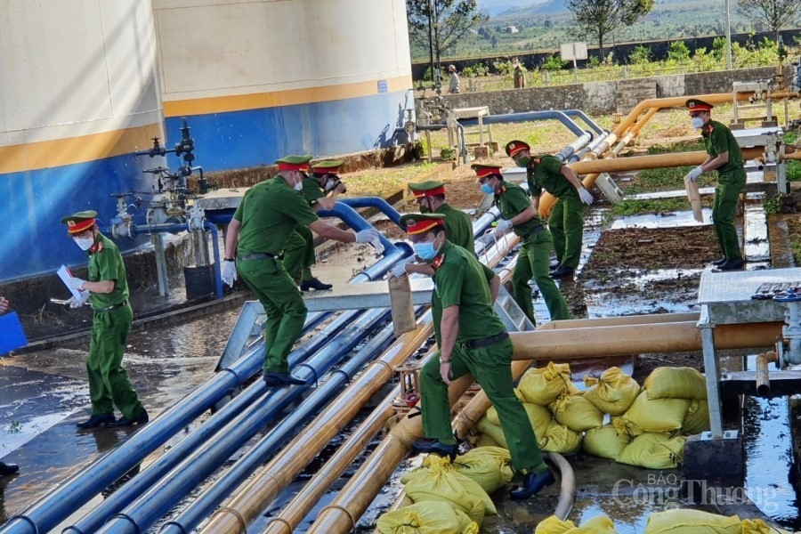 Gia Lai: Diễn tập ứng phó sự cố hóa chất năm 2021 Gia Lai: Diễn tập ứng phó sự cố hóa chất năm 2021
