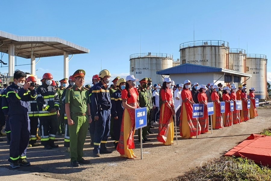 Gia Lai: Diễn tập ứng phó sự cố hóa chất năm 2021 Gia Lai: Diễn tập ứng phó sự cố hóa chất năm 2021