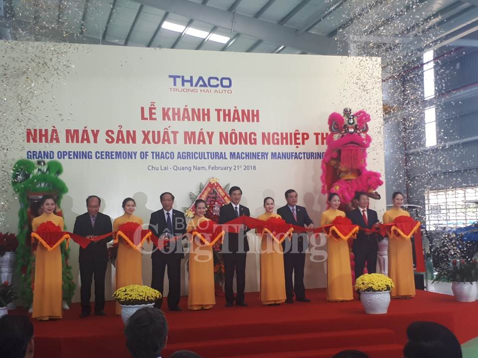 Khánh thành Nhà máy sản xuất Máy nông nghiệp hiện đại