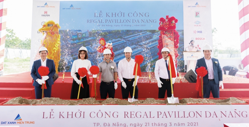 Đất Xanh Miền Trung phát triển dòng sản phẩm shophouse siêu sang chuẩn quốc tế Regal Pavillon