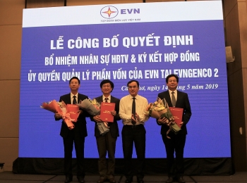 Công bố các quyết định nhân sự HĐTV tại EVNGENCO 2