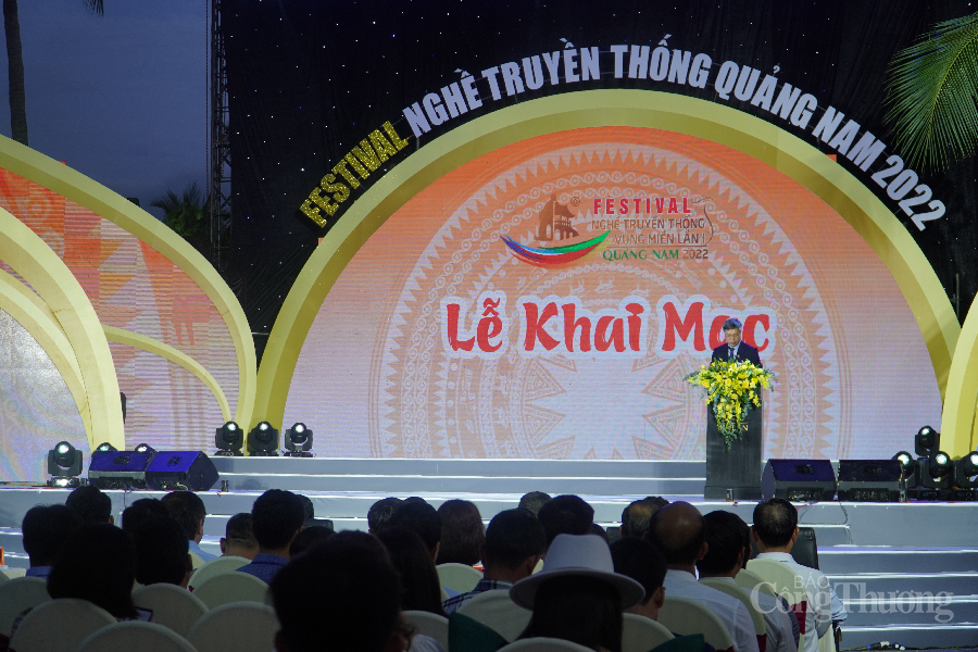 Khai mạc Festival Nghề truyền thống vùng miền lần thứ nhất - Quảng Nam 2022