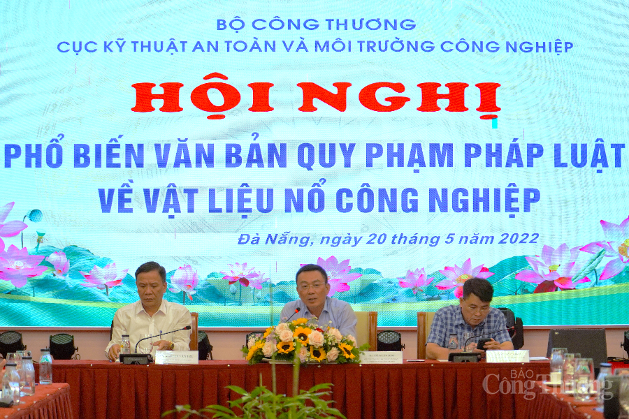 Tăng cường công tác quản lý về vật liệu nổ công nghiệp