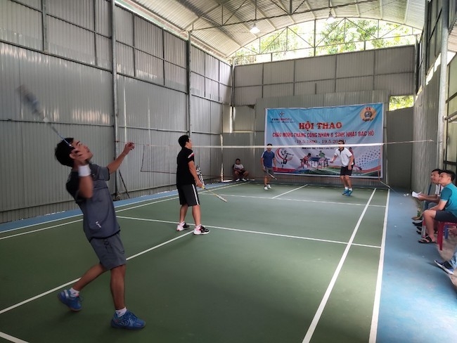Công ty Thủy điện Sông Bung tổ chức Hội thao mừng sinh nhật Bác và hưởng ứng Tháng công nhân