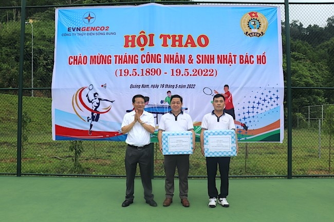 Công ty Thủy điện Sông Bung tổ chức Hội thao mừng sinh nhật Bác và hưởng ứng Tháng công nhân Công ty Thủy điện Sông Bung tổ chức Hội thao mừng sinh nhật Bác và hưởng ứng Tháng công nhân