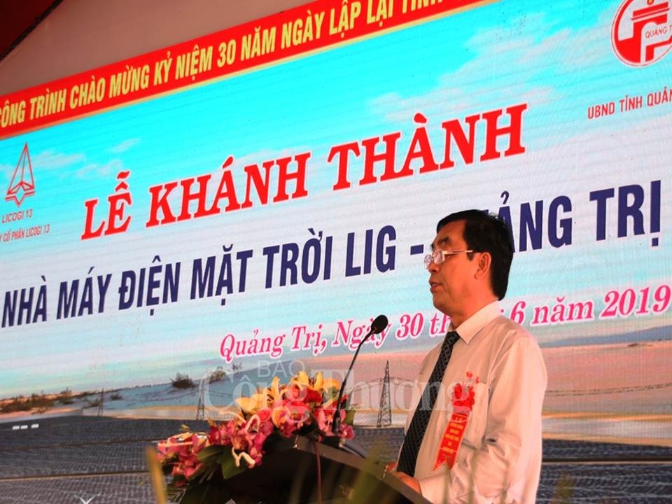 khanh thanh du an dien mat troi lon nhat quang tri von dau tu gan 12 ngan ty dong