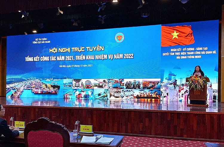 Thu ngân sách ngành Hải quan năm 2021 vượt dự toán