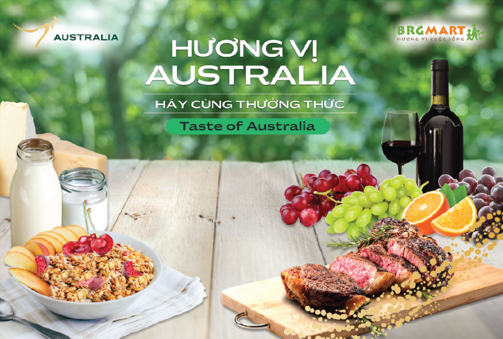 Lễ hội hương vị Australia 2022 tại BRGMart