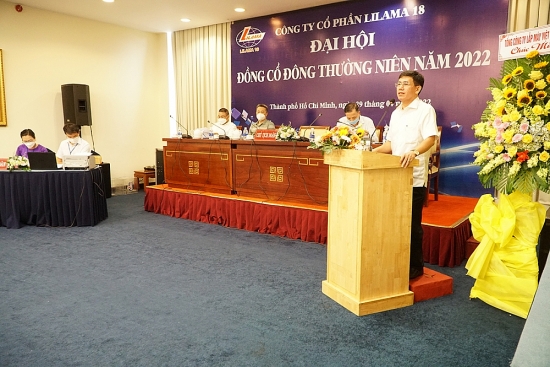 Công ty CP Lilama 18: Tổ chức thành công đại hội đồng cổ đông thường niên năm 2022