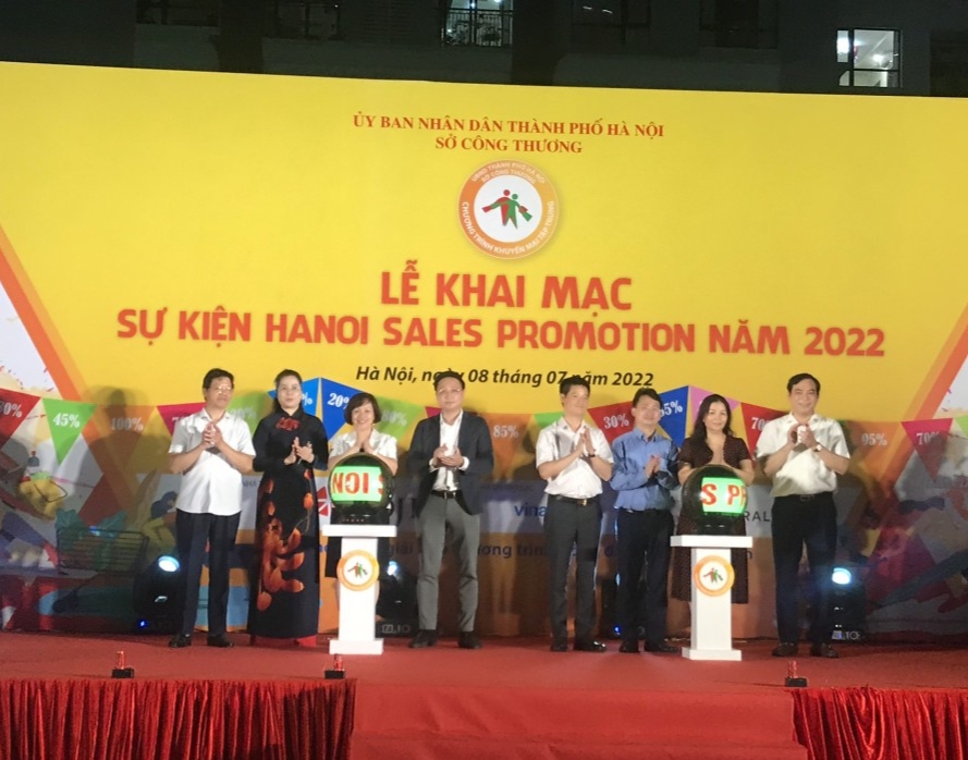 Sở Công Thương Hà Nội: Khai mạc sự kiện HaNoi Sales Promotion năm 2022