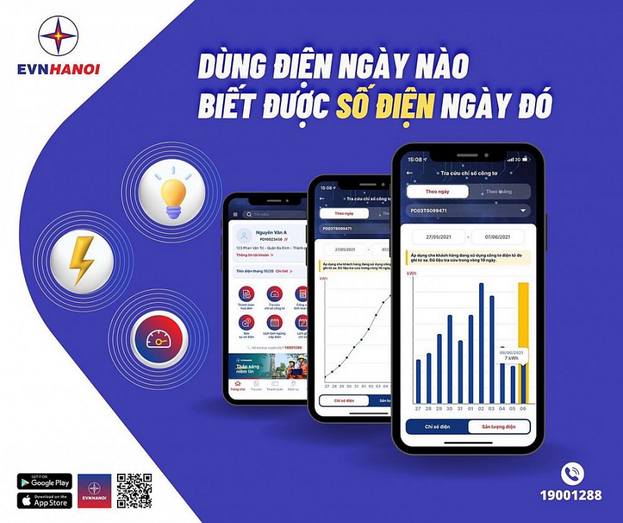 EVNHANOI: Mạnh mẽ chuyển đổi sổ