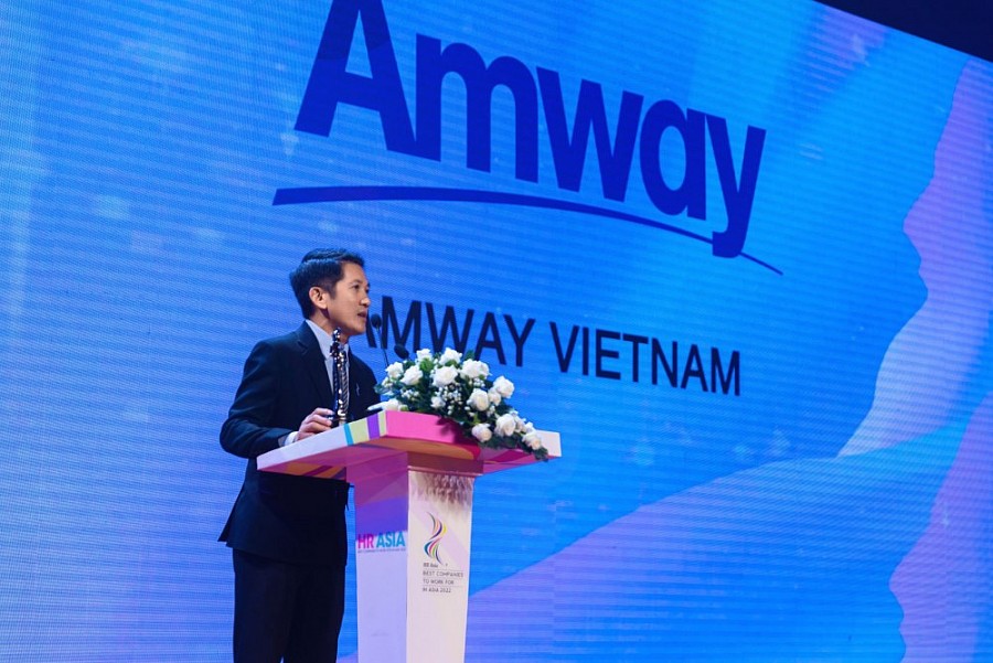 Amway Việt Nam lần thứ 3 vinh dự nhận giải thưởng Nơi làm việc tốt nhất châu Á 2022