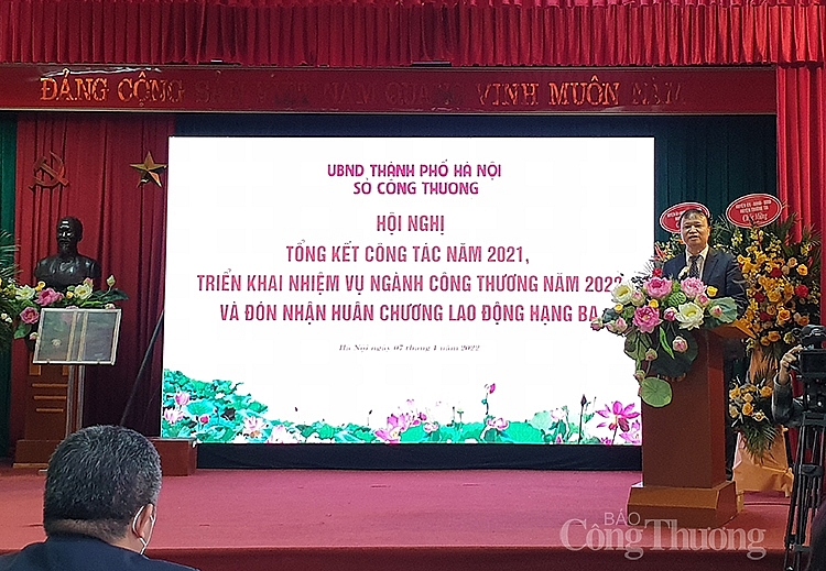 Thứ trưởng Bộ Công Thương Đỗ Thắng Hải phát biểu tại Hội nghị