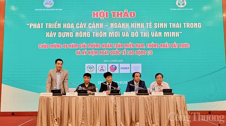 Tại Hội thảo, nhiều ý kiến cho rằng, Ngành hoa, cây cảnh được đánh giá là chưa phát huy hết tiềm năng, lợi thế của Thủ đô