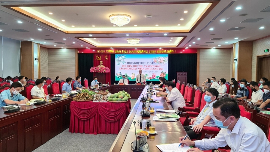Xoài, nhãn Sơn La vượt “bão” Covid-19 bằng kênh thương mại điện tử