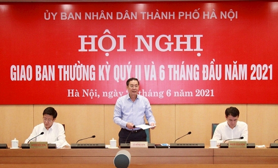 Hà Nội: Tăng tốc phát triển kinh tế, phấn đấu GRDP năm 2021 đạt trên 7,5%