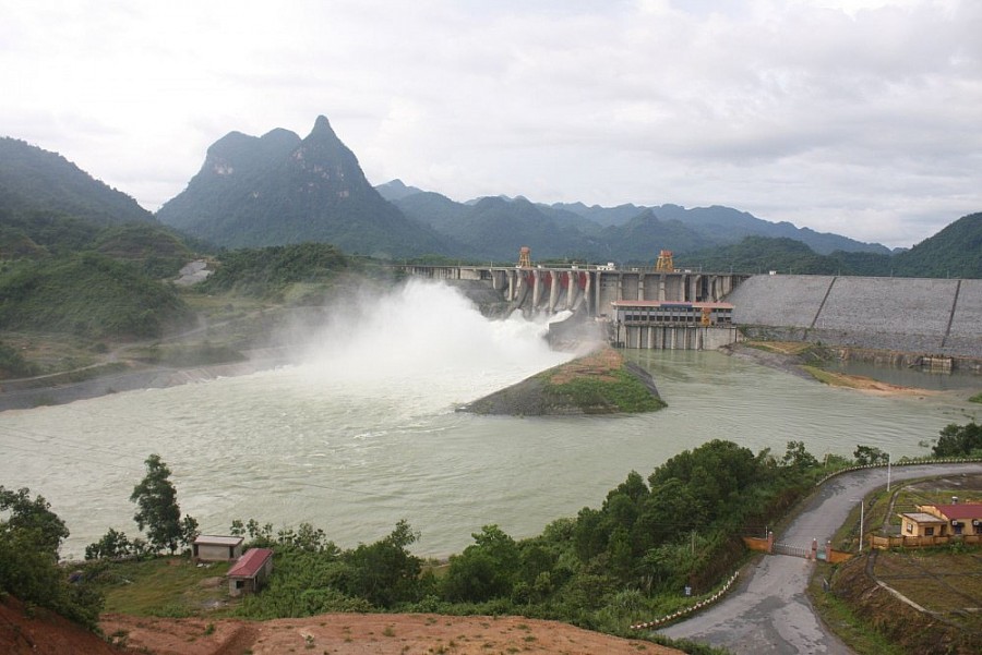 Thủy điện Tuyên Quang. Ảnh minh họa.