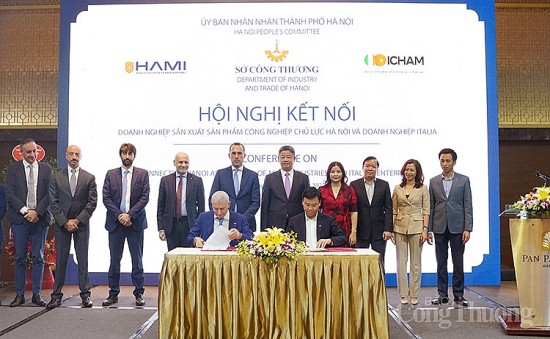 doanh nghiep ha noi va italia bat tay nang tam san pham cong nghiep chu luc