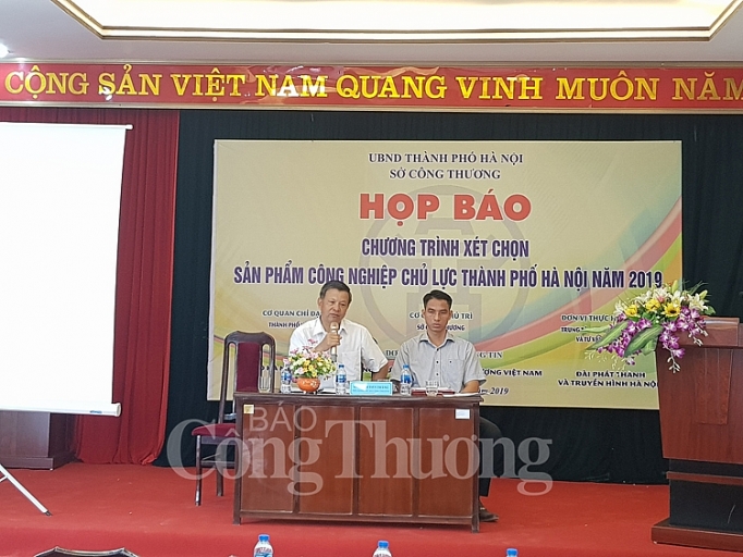 Công bố Chương trình xét chọn sản phẩm công nghiệp chủ lực Hà Nội năm 2019