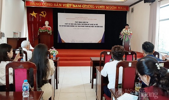 phat dong cuoc thi thiet ke mau san pham thu cong my nghe ha noi 2022