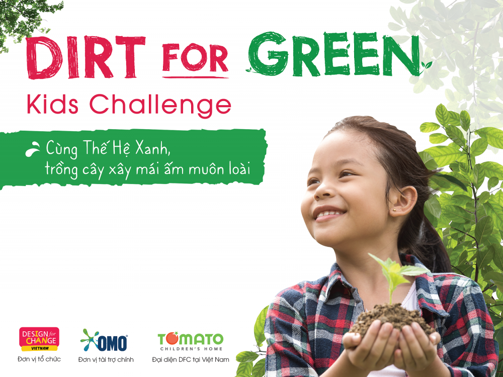 Nhãn hàng OMO thuộc Unilever Việt Nam đã trở thành nhà tài trợ chính thức cho cuộc thi “Dirt For Green Kids Challenge 2022”