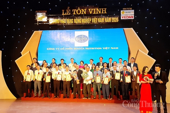 Vinh danh 80 thương hiệu vàng nông nghiệp Việt Nam 2020