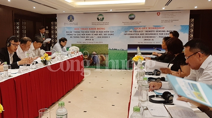 khoi dong giai doan 3 du an riice ve he thong thong tin vien tham va bao hiem nong nghiep