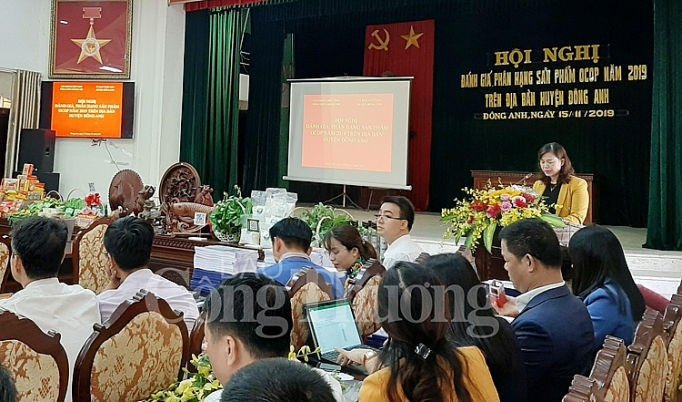 ha noi danh gia phan hang san pham chuong trinh moi xa mot san pham ocop nam 2019