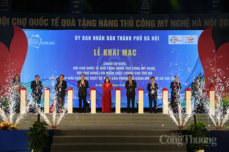 Khai mạc Hội chợ Hanoi Gift Show 2021